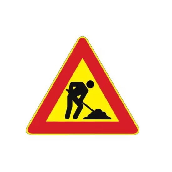 Triangular Reflective Aluminum Road Construction Sign