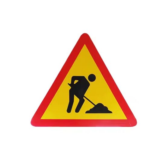 Triangular Reflective Aluminum Road Construction Sign