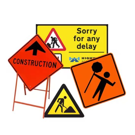Custom Aluminum Metal Traffic Sign for Outdoor Road Use