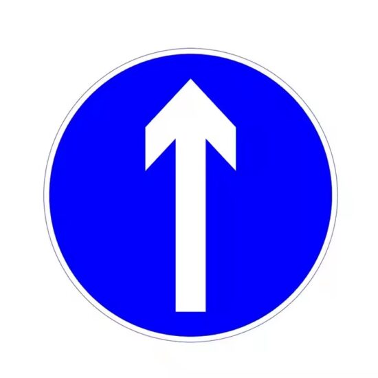 Custom Reflective Traffic Guide Sign for Road Direction