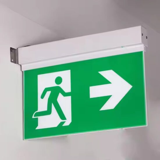 Custom LED Emergency Exit Sign with Bright Illumination for Evacuation