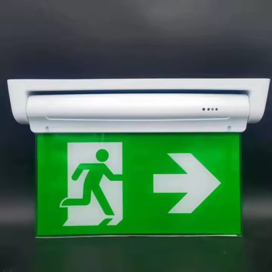 Custom LED Emergency Exit Sign with Bright Illumination for Evacuation