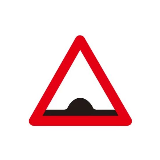 Reflective Triangular Safety Warning Sign for Road and Workplace Hazards