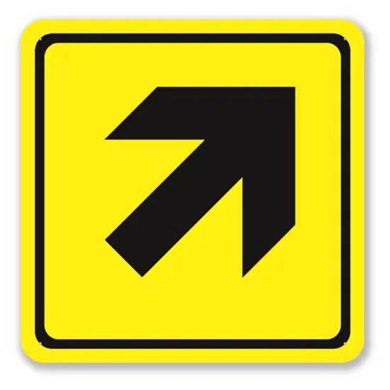 Custom Metal Traffic Road Sign with Reflective Finish