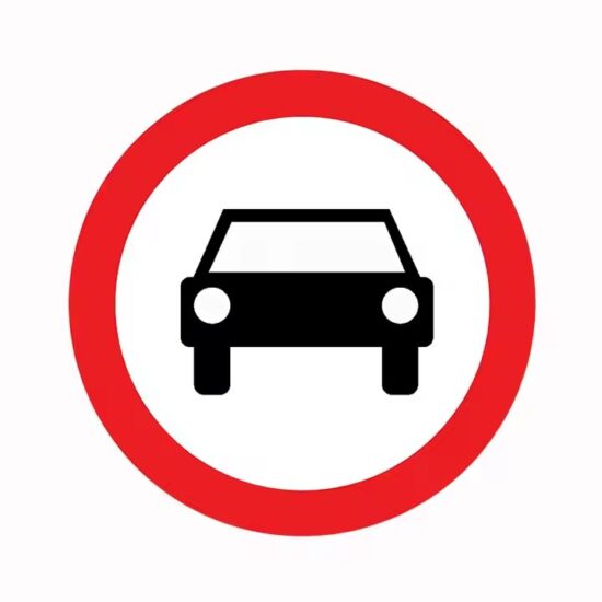 Custom Reflective Warning Road Sign