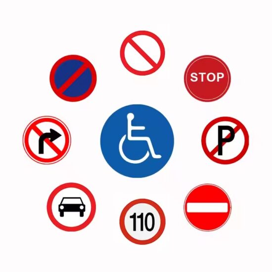 Custom Reflective Warning Road Sign