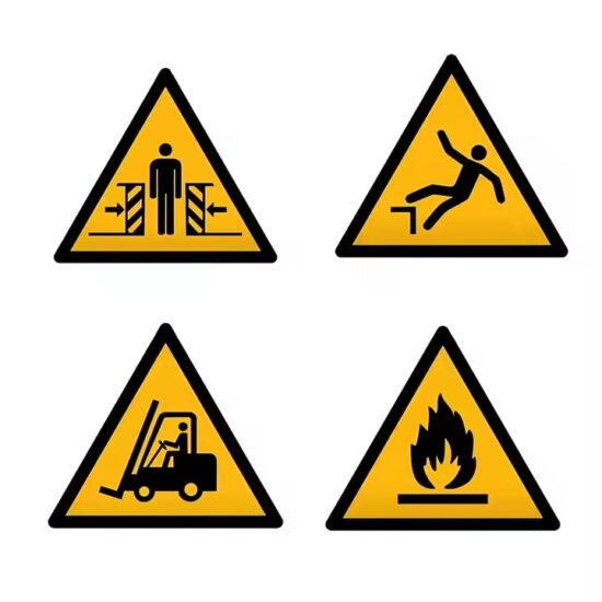 Custom Reflective Traffic Road Sign with Aluminum Base